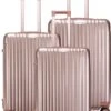 Royal Swiss - Kofferset - Cijferslot- Lichtgewicht Koffer - 4 Wielen- Rosé Gold -Voyago Winkel 844x1200 6