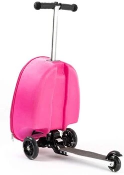 Handbagage Kinderen | Tas Meisje | Roze Uil | Koffer Handbagage | Kinder Koffer Meisjes | Step Meisje | Trolley Kinderen - 50 Kilo - 5 Tot 9 Jaar | Bouncy Box 40x20x25 Cm Incl. Nekkussen Vliegtuig -Voyago Winkel 849x1200 3