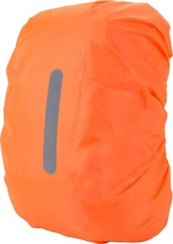 YONO Regenhoes Rugzak Waterdicht - Reflecterende Backpack Hoes Vliegtuig - Flightbag - 41 Tot 59 Liter - Oranje - L