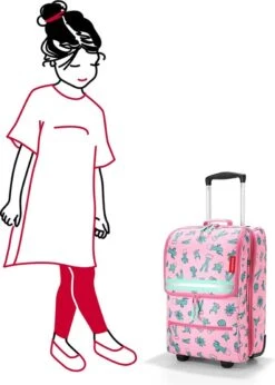 Reisenthel Trolley XS Kids Reiskoffer Kind - Maat XS - 12L - Cats&Dogs Mint -Voyago Winkel 856x1200 3