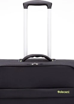 Decent Handbagage Koffer / Trolley / Reiskoffer - 50 Cm - 35 Liter - Polyester - Super-Light - Zwart -Voyago Winkel 857x1200 5