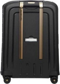Samsonite Reiskoffer - S'Cure Dlx Spinner 55/20 (Handbagage) Black/Gold Deluscious -Voyago Winkel 861x1200 4