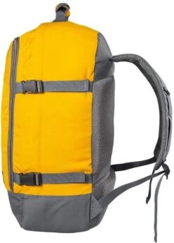 CabinMax Metz Reistas– Handbagage 44L- Rugzak – Schooltas - Backpack 55x40x20cm – Lichtgewicht - Vintage Geel (MZ V-YW) -Voyago Winkel 861x1200 7