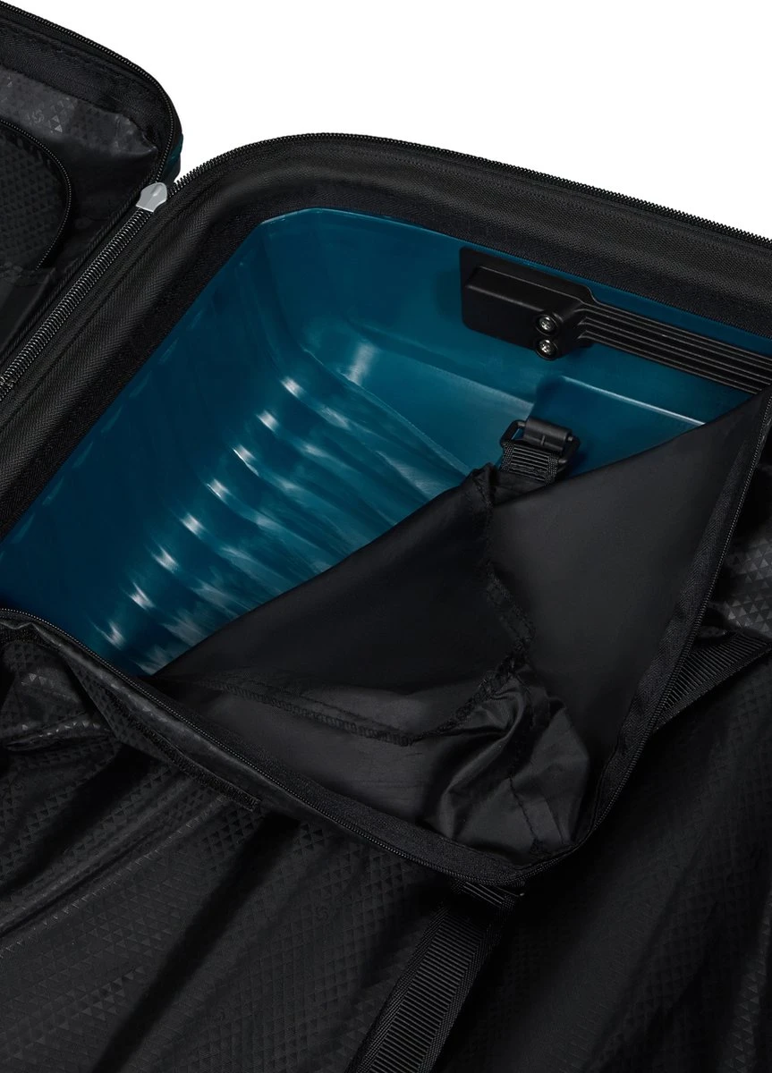 Samsonite Reiskoffer - Upscape Spinner 55/20 Uitbreidbaar (Handbagage) Petrol Blue 5 Samsonite Reiskoffer - Upscape Spinner 55/20 Uitbreidbaar (Handbagage) Petrol Blue - Afbeelding 3