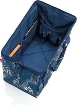 Reisenthel Allrounder L Reistas Sporttas - 30L - Bandana Frame Blauw -Voyago Winkel 864x1200 7
