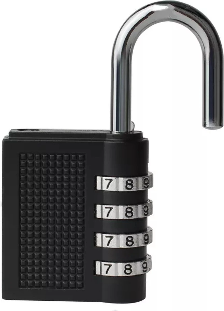 4 Cijferig Kofferslot - Reisslot - Reis Cijferslot - Cijferhangslot - Hangslot - Bagageslot - Luggace Lock 13 4 Cijferig Kofferslot - Reisslot - Reis Cijferslot - Cijferhangslot - Hangslot - Bagageslot - Luggace Lock - Afbeelding 11