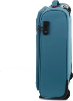 Travelite Cabin 2 Wheel Trolley Turquoise -Voyago Winkel 866x1200