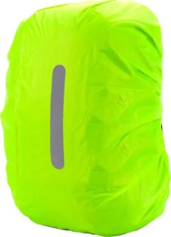 YONO Regenhoes Rugzak Waterdicht - Reflecterende Backpack Hoes - 20 Tot 29 Liter - Fluoriserend - S