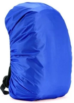 Merkloos Blauwe Improv Regenhoes Rugtas30l/40l - Backpack Rain Cover - Flightbag Voor Rugzak - 30 Liter Tot 40 Liter - Blauw - Schoolrugzak -Voyago Winkel 870x1200 9