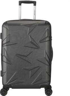 Decent Harde Koffer Q-LuxxHoogte > 67 Cm - Grijs -Voyago Winkel 871x1200 7