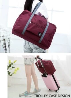 Handbagage Organizer - Reistas Te Bevestigen Aan Je Koffer - Handbagage Koffer - Trolley Tas Op Stang - Waterdichte Reistas -Voyago Winkel 872x1200 2