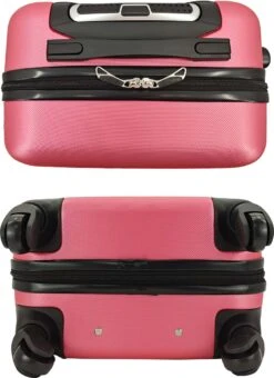 SB Travelbags Bagage Koffer 75cm 4 Wielen Trolley - Roze -Voyago Winkel 873x1200 3