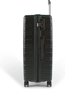©TROLLEYZ - Amsterdam No.9 - Reiskoffer 78cm Met TSA Slot - Dubbele Wielen - 360° Spinners - 100% ABS - Reiskoffer In Night Black -Voyago Winkel 873x1200 5
