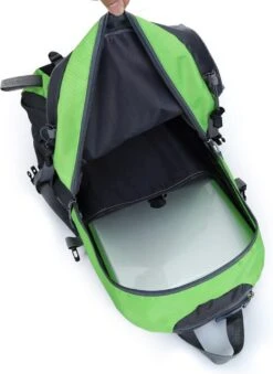 Merkloos Rugzak 40 L. Licht Gewicht Met Laptopvak 15.6 Inch. Geschikt Als Handbagage 50x33x20cm.met 6 Maal Vak Indeling. Bl. 19.7 Inch -Voyago Winkel 875x1200 4