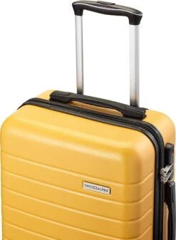Swiss Alpine 2.0 - Handbagage Koffer - 55x35x20 Cm - 4 Wielen - Geel 11 Swiss Alpine 2.0 - Handbagage Koffer - 55x35x20 Cm - 4 Wielen - Geel -Voyago Winkel 879x1200 7