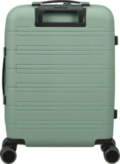 American Tourister Reiskoffer Met Laptopvak - Novastream Spinner 55/20 Tsa (Handbagage) Nomad Green -Voyago Winkel 880x1200