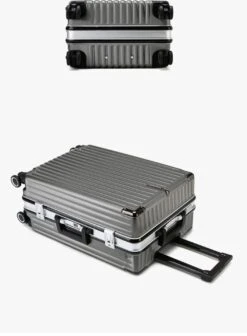 Design Handbagage Reiskoffer 20'', 50.8 Cm Cabinbag, Spinner , Aluminium Magnesium Alloy Frame Koffer, (LIGHT GRIJS) 13 Design Handbagage Reiskoffer 20'', 50.8 Cm Cabinbag, Spinner , Aluminium Magnesium Alloy Frame Koffer, (LIGHT GRIJS) -Voyago Winkel 882x1200 13