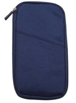 Reis Portemonnee Donkerblauw Zonder Logo - Travel Wallet Navy - Reisdocumenten Houder - Paspoorthouder - Paspoorthoesje -Voyago Winkel 884x1200 11