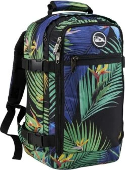 CabinMax Metz Reistas – Handbagage 20L – Rugzak – Schooltas - 40x25x20 Cm – Compact Backpack – Lichtgewicht – Paradise