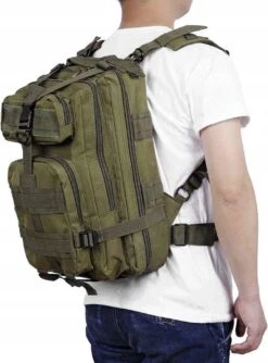 Tactical Backpack 30 L | Tactische Rugzak | Sport - School - Werk | Marine Groen - Backpack US Assault Molle Large - Rugzak -Marine Groen - 30 L -Voyago Winkel 888x1200 15