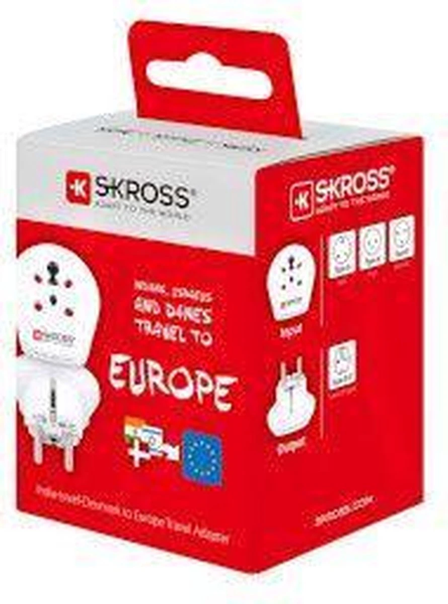 Skross SKR1500217E Travel Adapter India / Israel / Denmark To Europe 9 Skross SKR1500217E Travel Adapter India / Israel / Denmark To Europe - Afbeelding 7