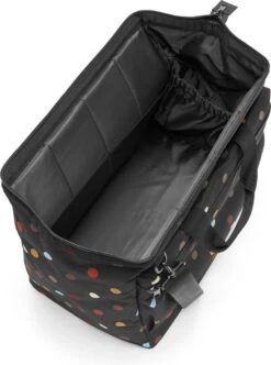 Reisenthel Allrounder L Pocket Reistas - 32L - Dots Zwart -Voyago Winkel 892x1200 8