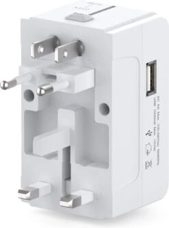 Universele Wereldstekker Adapter - Internationale Reisstekker Voor 150+ Landen - Amerika (USA) - Australië - Azië - Engeland (UK) - Zuid Amerika - Afrika - Reis Adapter - Wereld Stekker - Oplader