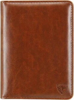 Merkloos Luxe Style RFID Paspoort Hoesje Anti Skim / Paspoorthouder Cognac Bruin -Voyago Winkel 894x1200 26