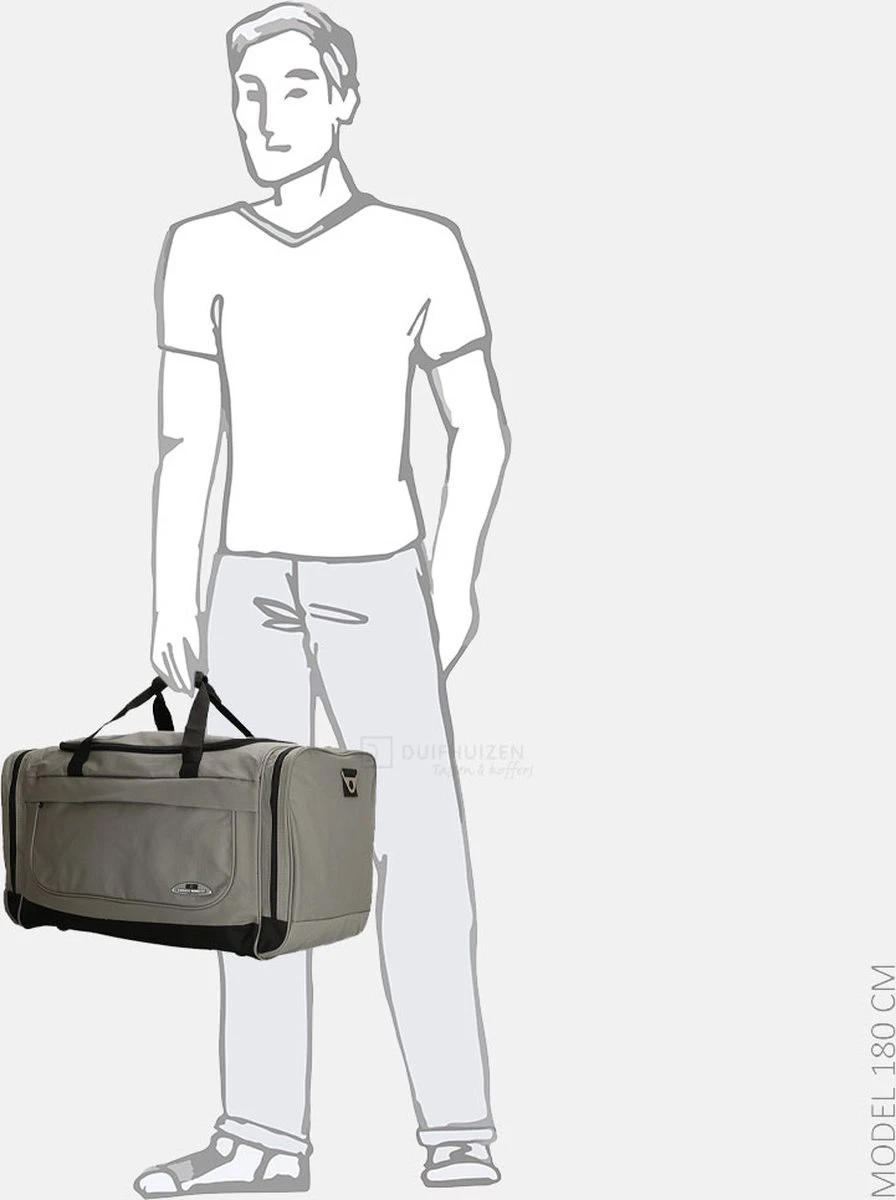 Enrico Benetti Orlando 35301 M Reistas / Sporttas 62 Liter - Grijs 13 Enrico Benetti Orlando 35301 M Reistas / Sporttas 62 Liter - Grijs - Afbeelding 11