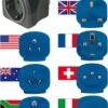 Brennenstuhl Reisstekkerset, Stekkeradapter (met Verschillende Opzetstukken Voor Meer Dan 150 Landen, 7 X Stekkerinzetstukken), Zwart -Voyago Winkel 897x1200 9