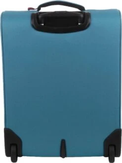 Travelite Cabin 2 Wheel Trolley Turquoise -Voyago Winkel 898x1200 2