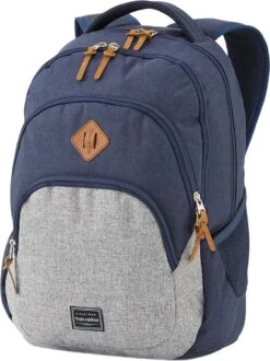 Travelite Basics Backpack Melange Navy/grey -Voyago Winkel 898x1200 9