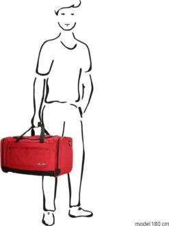 Enrico Benetti Orlando 35301 M Reistas / Sporttas 62 Liter - Rood -Voyago Winkel 899x1200 13
