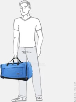 Enrico Benetti Orlando 35301 M Reistas / Sporttas 62 Liter - Blauw -Voyago Winkel 899x1200 15