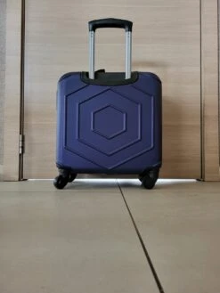 Trolley - Reiskoffer - Princess Traveller Valencia ABS Dark Blue -Voyago Winkel 900x1200 22