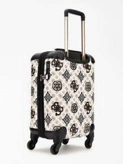 Guess House Party 18 In 4 Wheeler Dames Reiskoffer - Cream Multi Logo -Voyago Winkel 900x1200 26