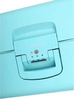 Decent Transit Medium Koffer - 70 Cm - Lichtblauw -Voyago Winkel 900x1200 39