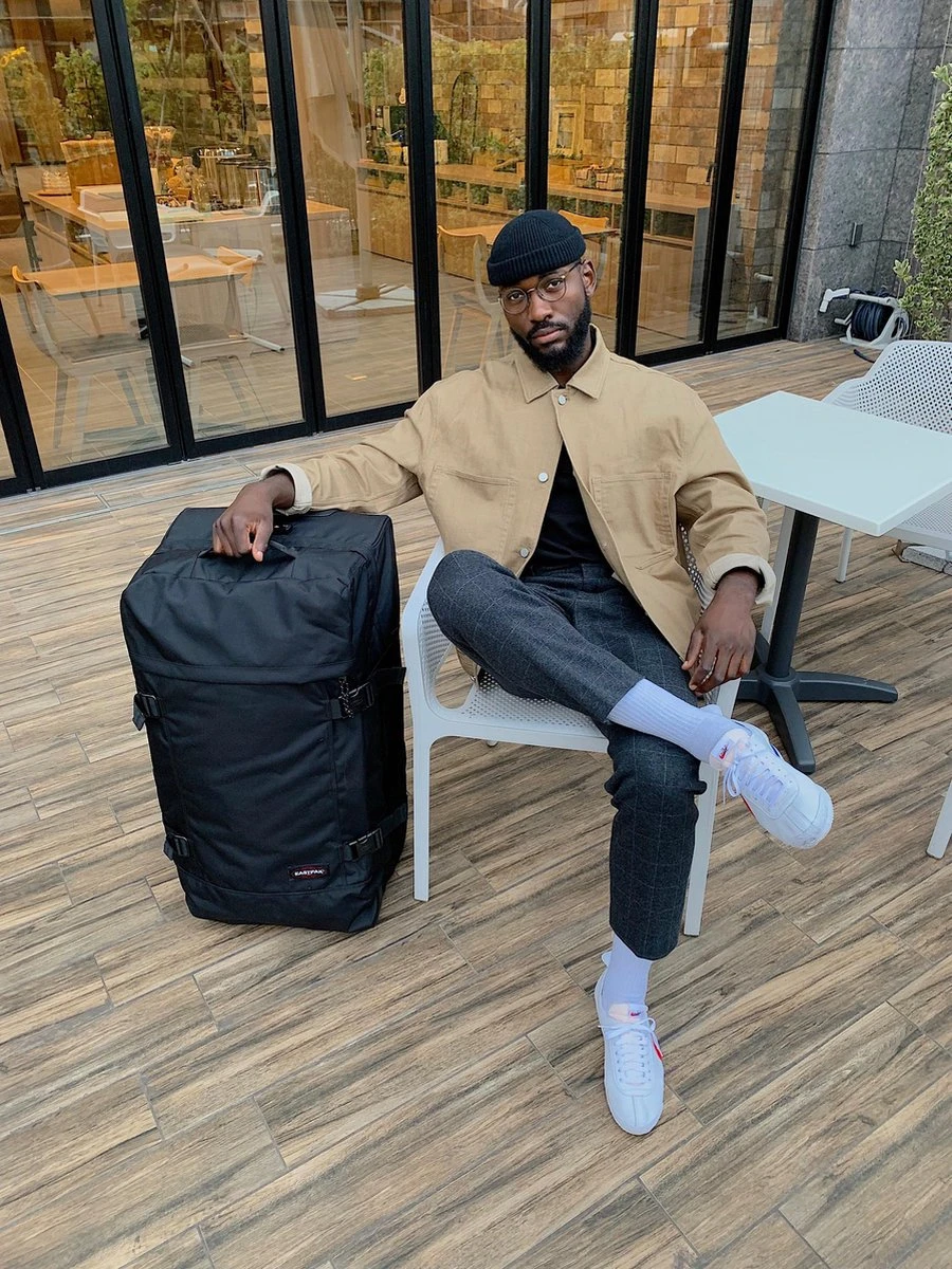 Eastpak TRANVERZ M Reiskoffer (67 X 35.5 X 30 Cm) - Black 11 Eastpak TRANVERZ M Reiskoffer (67 X 35.5 X 30 Cm) - Black - Afbeelding 9