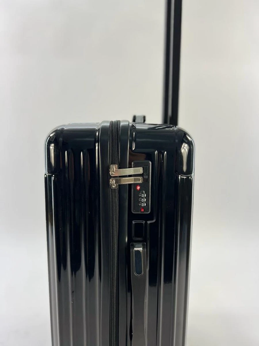 AATravel XL Reiskoffer - Trolley ABS - Met Dubbele Wielen - 73 Cm - 100 Liter - Zwart 6 AATravel XL Reiskoffer - Trolley ABS - Met Dubbele Wielen - 73 Cm - 100 Liter - Zwart - Afbeelding 4