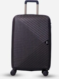 ©TROLLEYZ - Ibiza No.3 - Reiskoffer 69cm Met TSA Slot - Dubbele Wielen - 360° Spinners - 100% ABS - Reiskoffer In Night Black -Voyago Winkel 900x1200 55