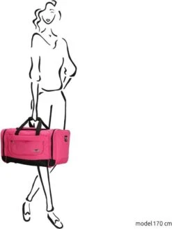 Enrico Benetti Orlando 35306 S Reistas / Sporttas 41 Liter - Fuchsia -Voyago Winkel 900x1200 58