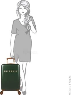 SUITSUIT - Fab Seventies Classic - Beetle Green - Handbagage (55 Cm) -Voyago Winkel 901x1200 1