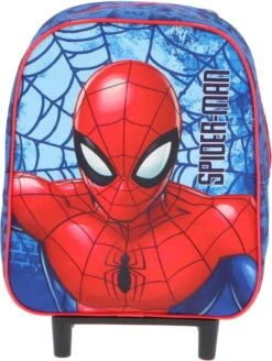 Spider-Man Spiderman Handbagage Reiskoffer/trolley - Blauw/rood - 28 Cm - Voor Kinderen -Voyago Winkel 903x1200 4