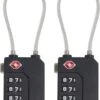 Somstyle TSA Cijferslot 3 Cijferig - 2 Stuks - Koffer Slot - Bagageslot - Hangslot - Kabelslot - Backpackslot - Reisslot - Zwart -Voyago Winkel 903x1200 5