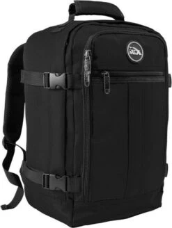 CabinMax Metz Reistas – Handbagage 20L – Rugzak – Schooltas - 40x25x20 Cm – Compact Backpack – Lichtgewicht – Zwart -Voyago Winkel 905x1200 6