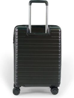 ©TROLLEYZ - Amsterdam No.9 - Trolley - 55cm Met TSA Slot - Dubbele Wielen - 360° Spinners - 100% ABS - Handbagage Koffer In Night Black -Voyago Winkel 906x1200 1