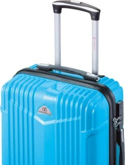 Tesla PC - Handbagage Koffer - 55x35x20 Cm - 4 Wielen - Licht Blauw -Voyago Winkel 913x1200 1