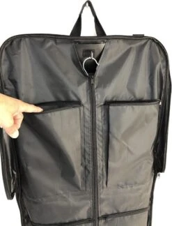 Luxe Mantel Togahoes - Toga - Handbagage Reistas - Kostuumtas - Kledingtas - 177 Cm Opvouwbaar -Voyago Winkel 914x1200 8