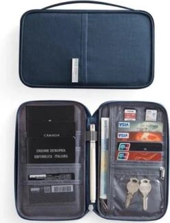 Paspoorthouder - Travel Wallet - Document Houder - Travel Organizer- Reis Portemonnee