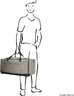 Enrico Benetti Orlando 35302 L Reistas / Sporttas 76 Liter - Grijs 8 Enrico Benetti Orlando 35302 L Reistas / Sporttas 76 Liter - Grijs -Voyago Winkel 924x1200 3